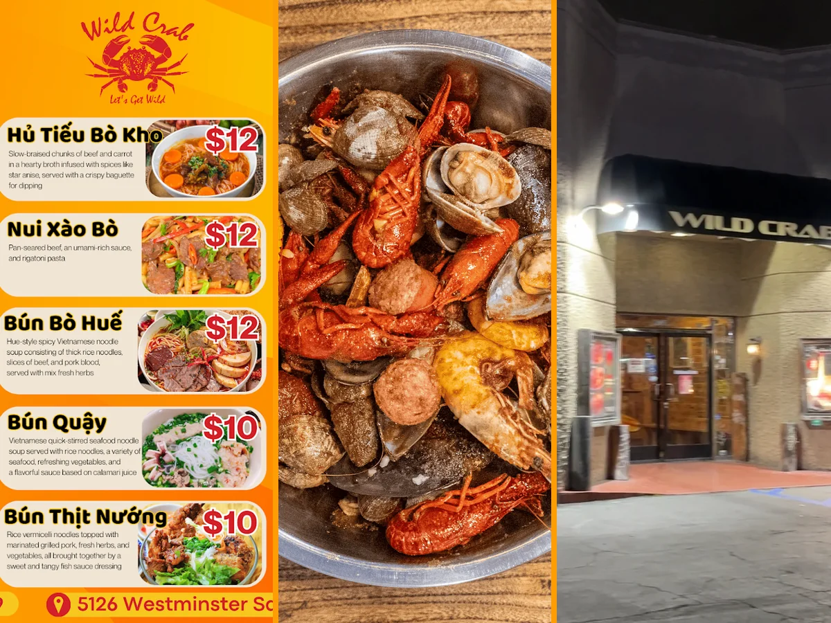 Cajun seafood spread with crab and shrimp.