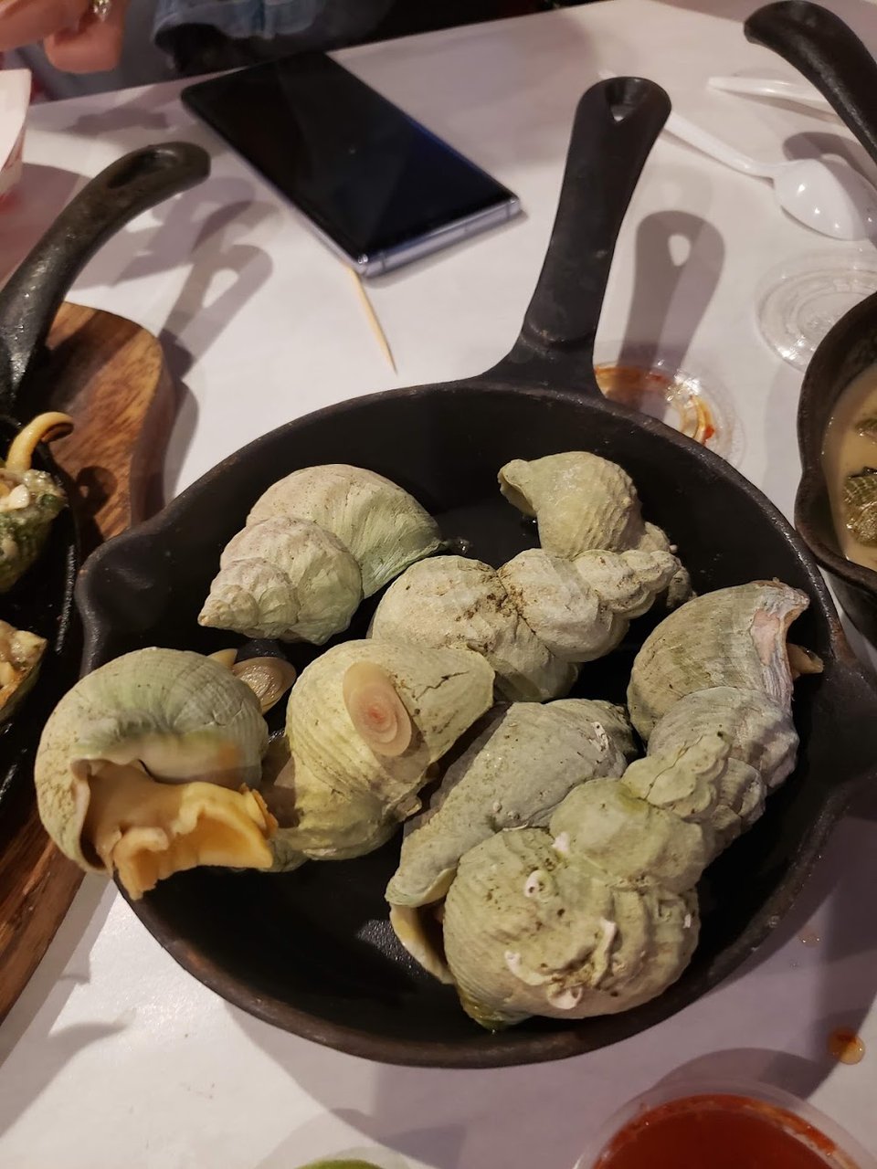 Steamed Escargot Wala Lemongrass